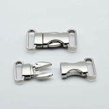 5x Metal Side Release Buckle Slider Clip Webbing Strap Paracord Bracelet Collar