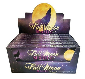 Full Moon Magic 120 Incense Sticks New Moon India Relaxation Fragrance Odours