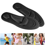 2x Insoles Flat Feet Arch Support Memory Foam Insole Shoe Pad Comfort Unisex - S