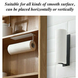 Paper Towel Holder Hanger Rack Kitchen Organizer Under Cabinet Roll Cup White