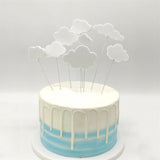 21pcs Unicorn Cake Topper Kit Cloud Rainbow Happy Birthday Banner Decorations