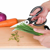 Kitchen Scissors Heavy Duty Super Sharp Stainless Steel Multi Purpose Meat Nuts