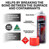 4PK Australian Export Degreaser Powerful Grease Oil Mechanical Concrete 400gm
