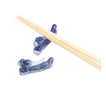 2 pieces Dragon Chopstick Rest Ceramic Rack Pen Holder Stand Table Decor Home