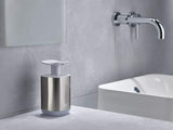 Joseph Joseph Stainless Steel Toothbrush Holder Soap Pump Bathroom Caddy Set