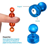 20x Push Pin Magnets Thumbtacks Magnets Fridge Whiteboard Magnets Office Tool