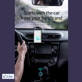 Wireless Baseus Bluetooth 5.0 Receiver Dongle Car AUX 3.5mm Adapter Cable Home