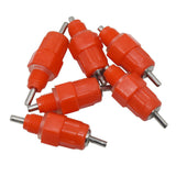 50x Water Nipple Valves Auto Drinker Waterer Feeder Poultry Chicken Duck Bird