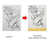 20pcs Tattoo Stencil Paper Transfer Spirit Thermal Carbon Tracing Copier Kit