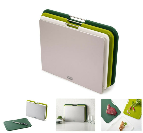 Joseph Joseph Nest Chopping Boards 3-piece Set Large Green