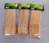 288 Packs Disposable Wooden Cutlery