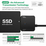 USB 3.0 to 2.5"/3.5" SATA Hard Drive Adapter Cable/UASP to USB3.0 Converter AU