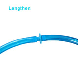 Wash Dogs Pet Shower Connector Bathing Hose Sprinkler Handheld Rinser Blue