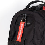 3x Red Remove Before Flight Key Ring Luggage Tag Chain Organizer Aviation Pocket