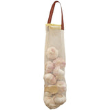 Vegetable Food Storage Bag Onion Garlic Hanging Bags Hollow Breathable Mesh Bag