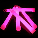 2x Glow in the Dark Sticks Tube Hook Glowsticks Lanyard Fun Party Decor 15cm