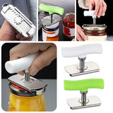1x Adjustable Jar Opener Stainless Steel Lids Off  Seniors Arthritis Assorted