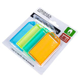 20x Keyring Plastic Key Tags With Ring Keys Identity Card Bag Luggage Label Asst