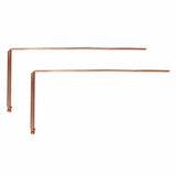 2 Copper Drowsing and Divining Rods for Feng Shui and Divination