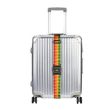 Luggage Strap Code Password Travel Suitcase Secure Lock Safe Nylon - Rainbow