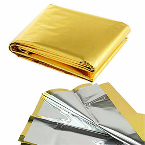 5x Space Blanket Thermal Thermo Foil Emergency Survival Camping Rescue First Aid