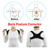 Posture Corrector Women Men Shoulder Brace Back Support Strap Belt Adjustable