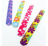 4x Nail File Dual Sided Emery Boards Fingernails Toenail Manicure Pedicure