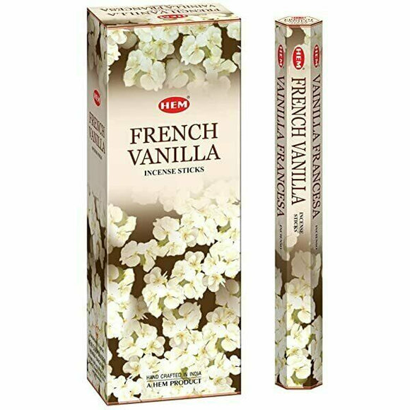 HEM French Vanilla 120 Incense Sticks