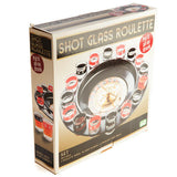 Shot Glass Roulette Spinning Wheel Casino Drinking Game Set Spinner Table Party