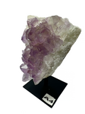 Amethyst Cluster on Stand A4 Healing Stone Crystal Decoration Home Meditation