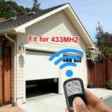 Universal Garage Door Gate Remote 433mhz - 2 pieces