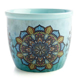 Mandala Spiritual Gift Set White Sage Smudge Ceramic Bowl Bamboo To Go Cup