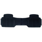 3 pieces Car Floor Mat Set Includes 2 Front Mat 70x46cm and 1 Rear Mat 44cx130cm