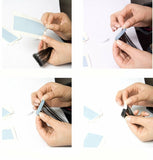 60x Pre-Cut Double Side Super Blue Tapes for Hair Extension Waterproof Adhesive