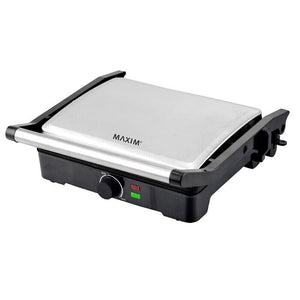 Electric Heat Grill Maxim 4 Slice Stainless Steel Toaster Toast Sandwich Maker