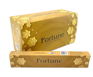 Fortune 120 Incense Sticks New Moon India Relaxation Fragrance Odours