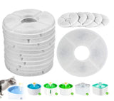 6 pcs Carbon Filters Water Fountain Replacement For Pet Dog Cat Water Drinking