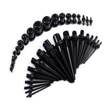 36pcs Ear Stretching Kit Plug Set Stretch Ear Taper Stretcher Expander Tapers