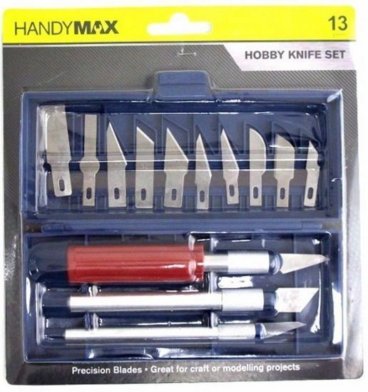 13 Pieces Hobby Knife & Blades Set