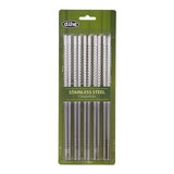 Set of 5 Stainless Steel Chopsticks D.line Asian Noodles Cutlery Kitchen