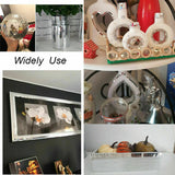 New DIY Mini Mosaic Tiles Adhesive Square Mirror Glass Wall Sticker Decor Silver