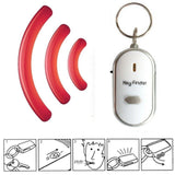 3x Wireless Whistle Key Finder Response w/ Flash LED Anti-Lost Ring