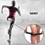 1 pair Knee Strap Patella Jumper Gel Runner Tennis Sports Brace Support Red