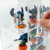 5 Layer Acrylic Display Rack Case Organizer Storage Shot Glass Display Case Box