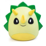 Smoosho's Pals Triceratops Table Lamp Kids Bedroom LED Night Light Warm Glow