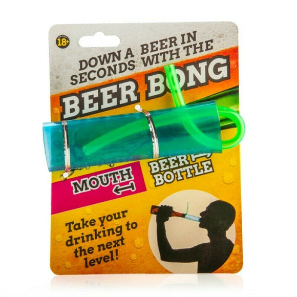 Small Beer Bong - Down a Beer in Seconds Drink Parties Pumping Novelty