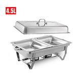 4.5 L Insulated 304 Stainless Steel Food Warmer Bow Buffet Bain Chafing Dish