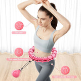 24 Knots Smart Hula Hoop Weighted Fitness Detachable Hoops Weight Hoola Sport