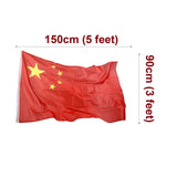 1x Flag Chinese China National Symbol CN Banner Garden 3x5 ft Red -90 x 150 cm