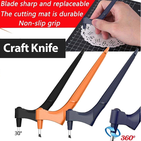 360° Rotating Cutting Blade Gyro-Cut Craft Cutting Tool Art Knife Cutter Assort